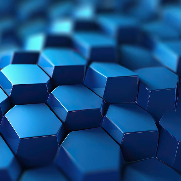 Hexagon abstract image