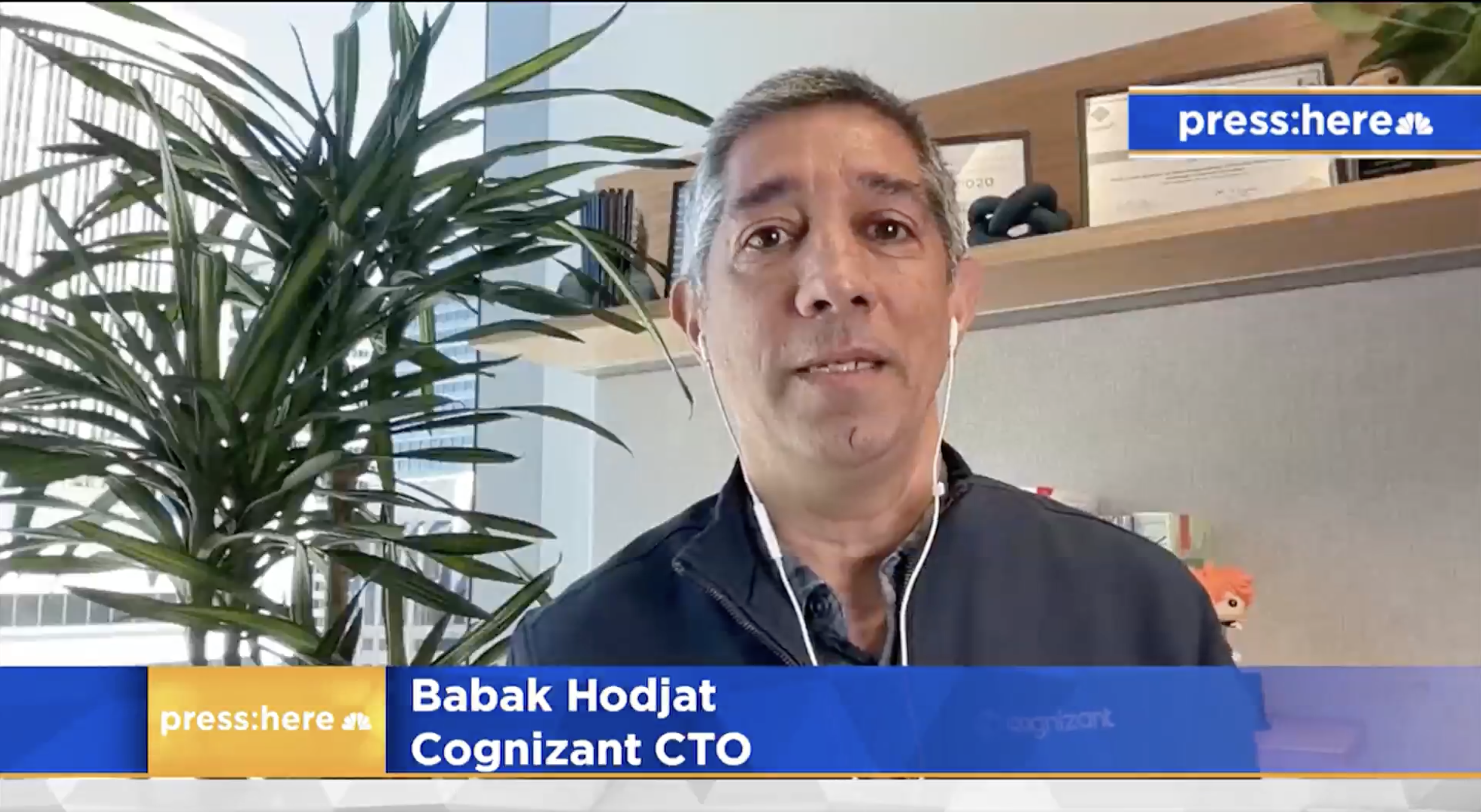 Babak Hodjat interviewed on NBC Bay Area