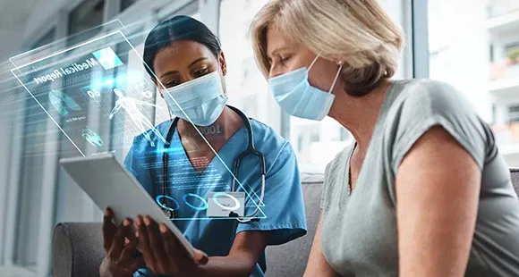 doctor explaining details to patient