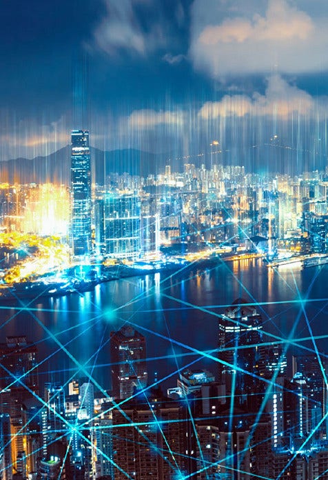 abstract image of buildings