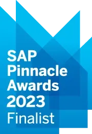 SAP Pinnacle Awards 2023 Finalist logo