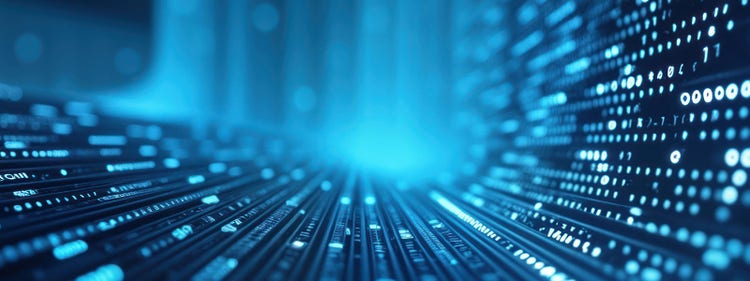 A glass fronted building with red awning