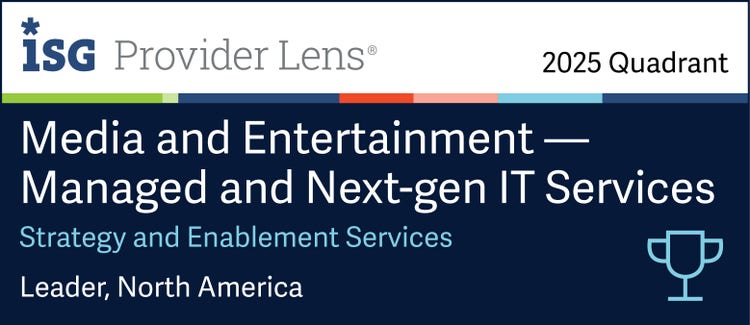 ISG Provider Lens Media and Entertainment cover image