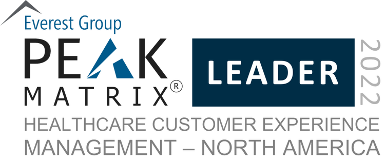 Peak Matrix leader for healthcare customer experience management