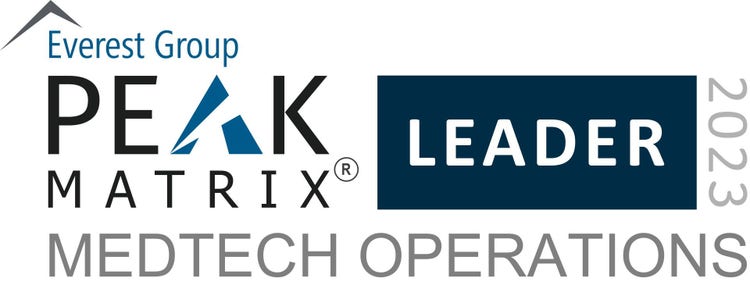 MedTech Operations 2023 - PEAK Matrix Award Logo