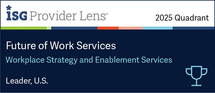 Leader - Avasant Digital Workplace Services 2025 badge cover