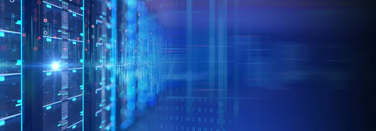 Digital abstract pattern illustrating modern AI‑driven technology and connectivity.