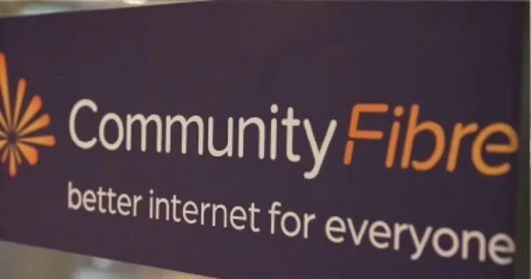 Community fibre ad billboard